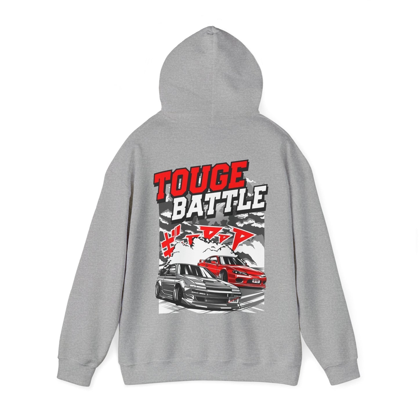 TOUGE BATTLE "AE86 VS S-15" GRAFIK-HOODIE