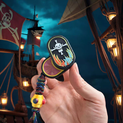 Luffy/Zoro/Ace Anime - Themed EDC Push Card Stress Relievers - Eye - catching Designs