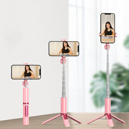 Stativ Integrierter Selfie-Stick Kompatibel mit Apple, Bluetooth Aluminiumlegierung