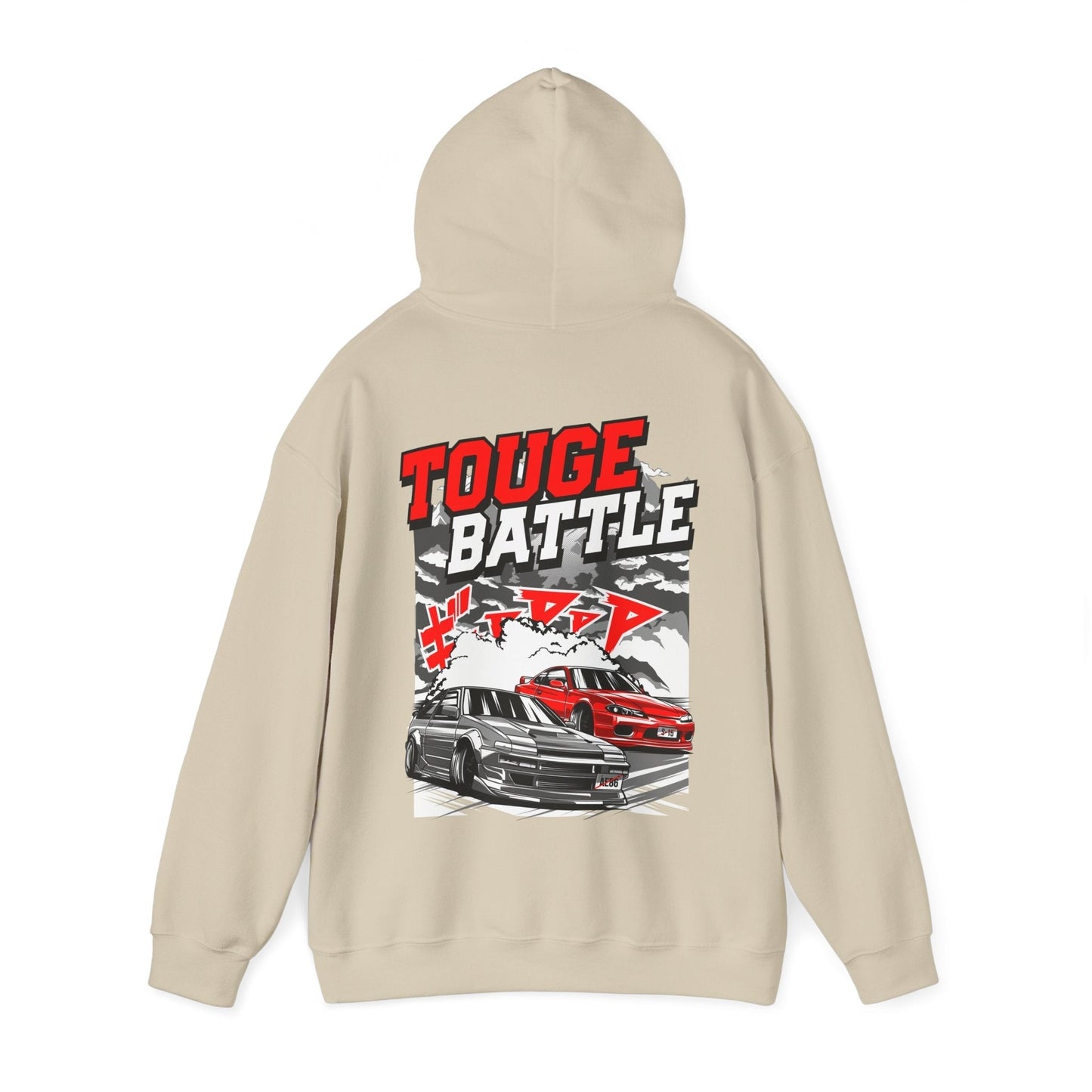 TOUGE BATTLE "AE86 VS S-15" GRAFIK-HOODIE