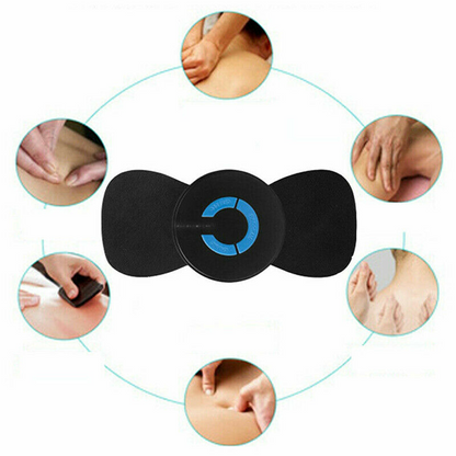 Masajeador eléctrico de columna EMS Pulse para cuello, hombros y cuerpo entero, dispositivo de masaje portátil