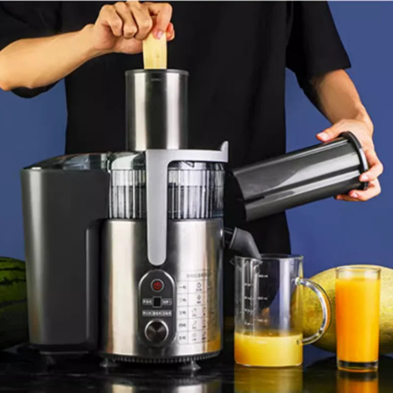 Máquina extractora de jugo fresco de caña de azúcar Exprimidor de frutas doméstico 220V