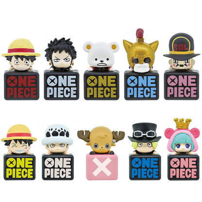 Luffy/Chopper/Law Cute Characters Mini Model Garage Kit - Cute characters heal your mood every day