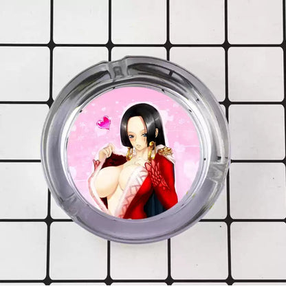 Luffy/Zoro/Sanji Glass Ashtray - Set Sail on Smoky Seas