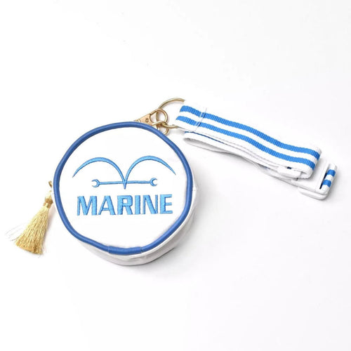 MARINE themed cute little crossbody bag - Set Sail with the Navy