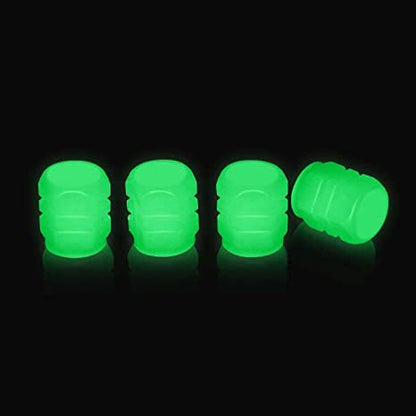 Tapa de válvula luminosa para automóviles y bicicletas Cubierta de núcleo luminoso para válvula de neumático de vacío