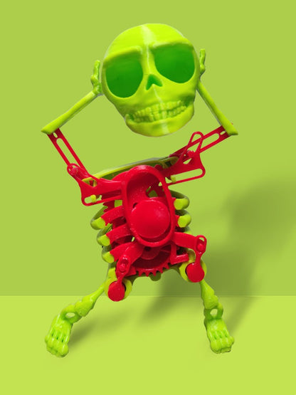 Tanzender Totenkopf 3D-Modell