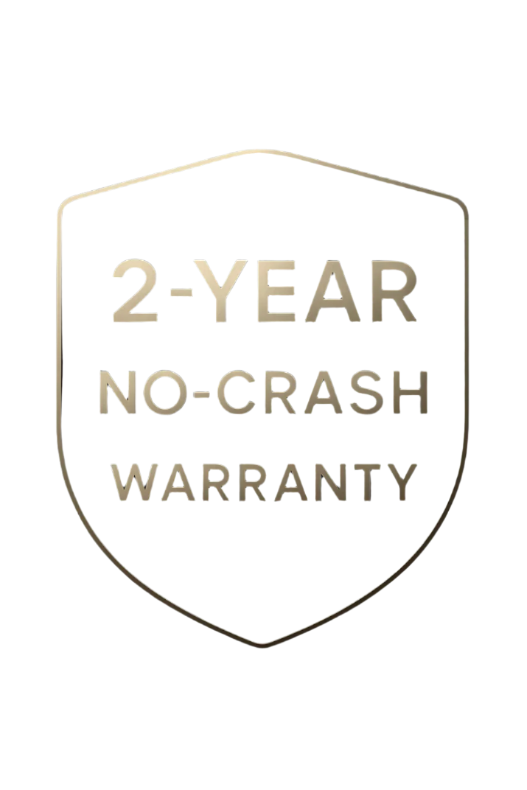 2-Year "No-Crash" Warranty