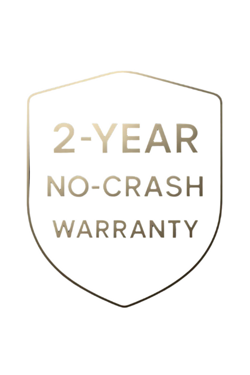 2-Year "No-Crash" Warranty