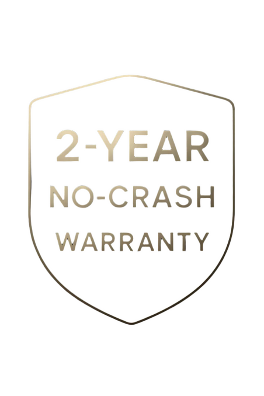 2-Year "No-Crash" Warranty