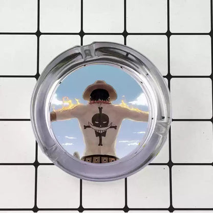 Luffy/Zoro/Sanji Glass Ashtray - Set Sail on Smoky Seas