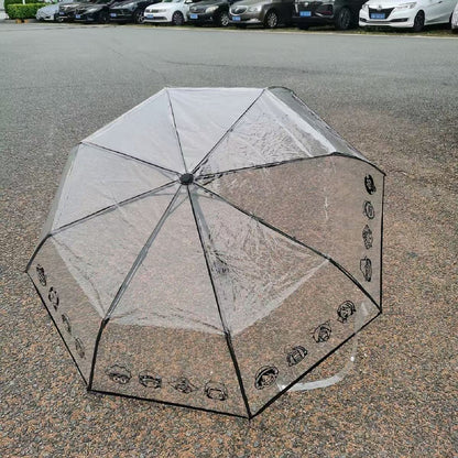 Luffy/Zoro Carry Your Pirate Dream with Transparent Umbrella - Straw Hat Crew by Your Side