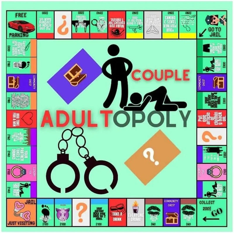Adultopoly Brettspiel