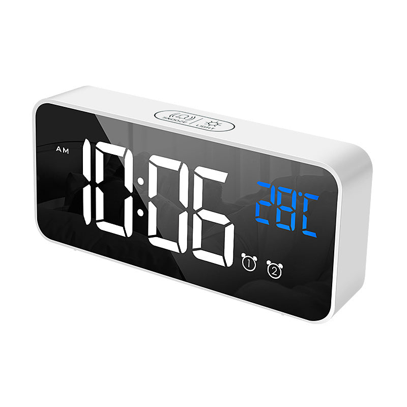 Reloj despertador con proyección de radio multifuncional