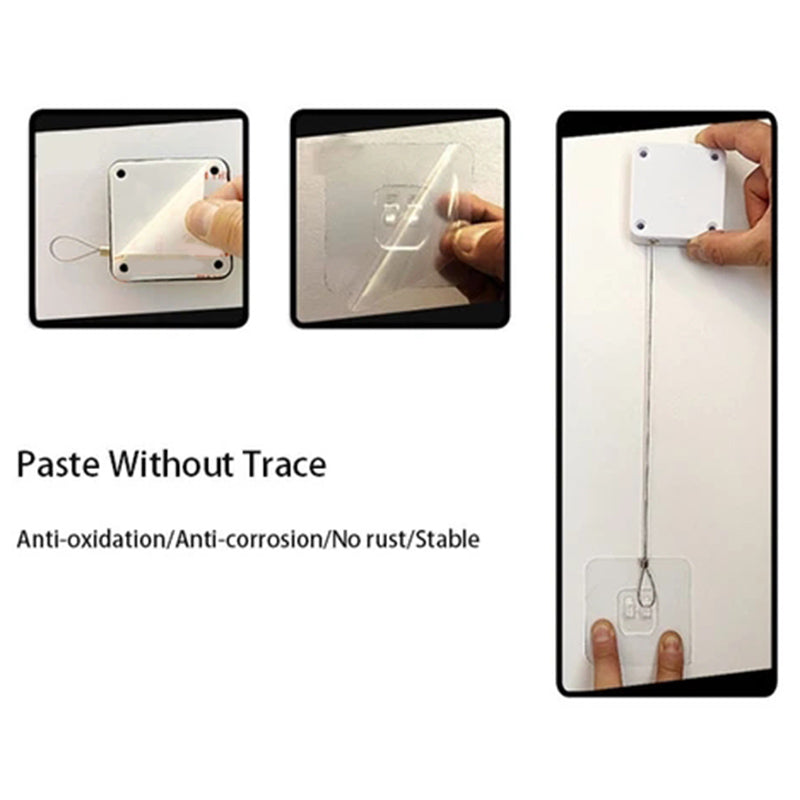Cierrapuertas automático suave sin perforaciones