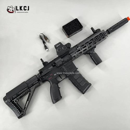 Carbon Fiber HK416D Gel Blaster With SMR Handguard