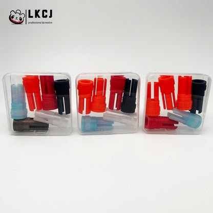 High Quality 3D Printed Orange Tips 6 PC Set 14MM CCW