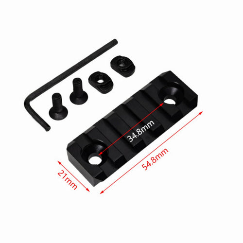 3 PC-Ganzmetallschienen