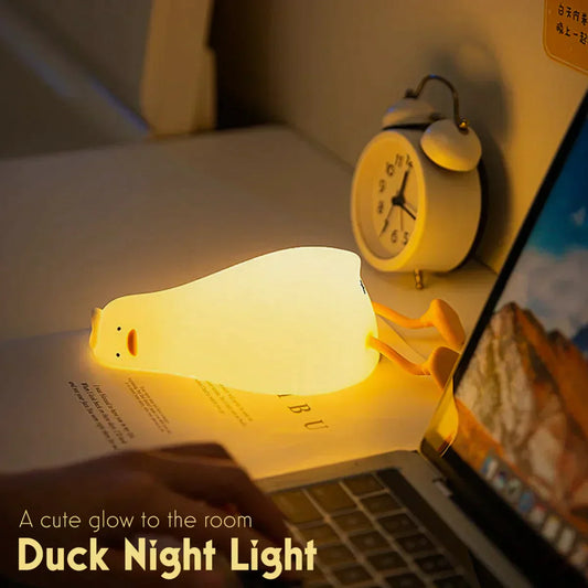Luz de noche de pato 