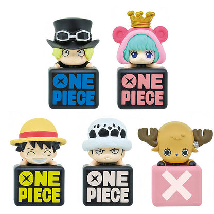 Luffy/Chopper/Law Cute Characters Mini Model Garage Kit - Cute characters heal your mood every day