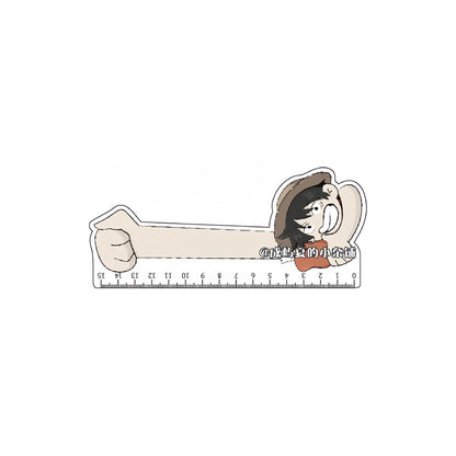 Luffy/Zoro/Nami/Sanji Cute Character Modeling Ruler - Measure the distance you dream of sailing