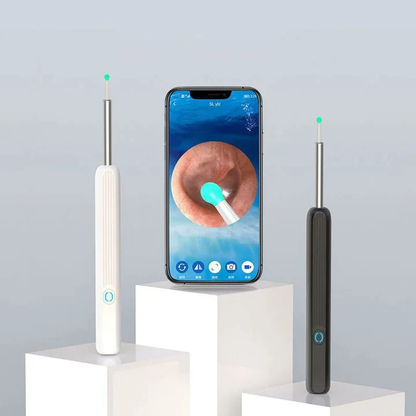 Cuchara para eliminar la cera visible con Wi-Fi para limpiar la cera de los oídos
