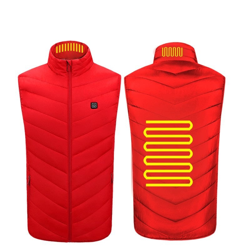 Heated Vest Coat Washable Usb Charging Electric