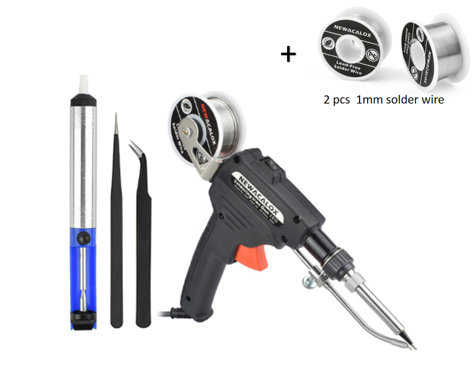 Pistola de soldadura de 60 W que envía automáticamente la estaño a la pistola de soldadura manual