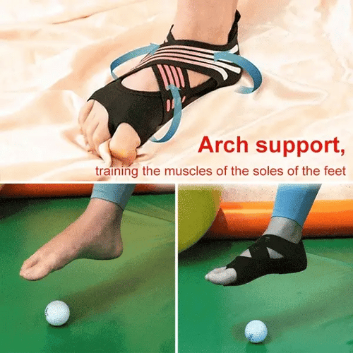 Socken zur Korrektur der Zehenform