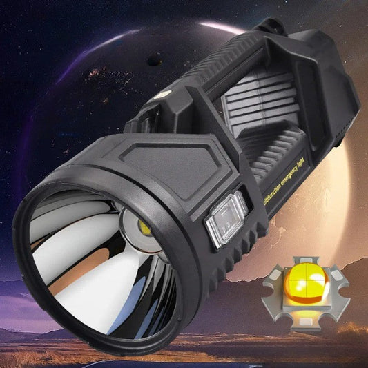 Solar Hochleistungs-Multifunktionstaschenlampe