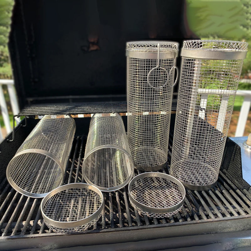 Cesta para parrilla de barbacoa