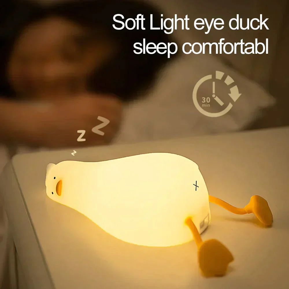 Luz de noche de pato 