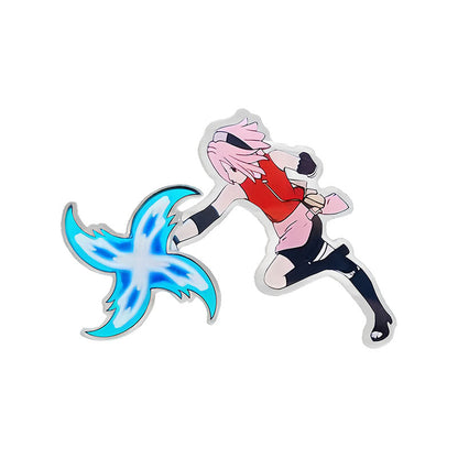 Sasuke/Kakashi/Sakura Character Modeling Car air conditioning decoration - Rotating Rasengan Design