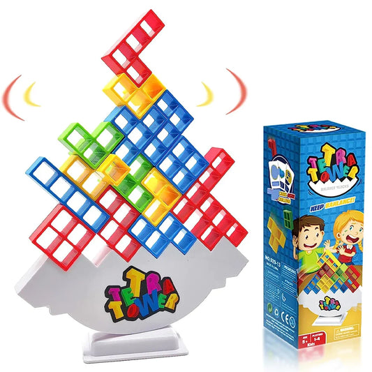 Juego de torres en equipo para niños y adultos 