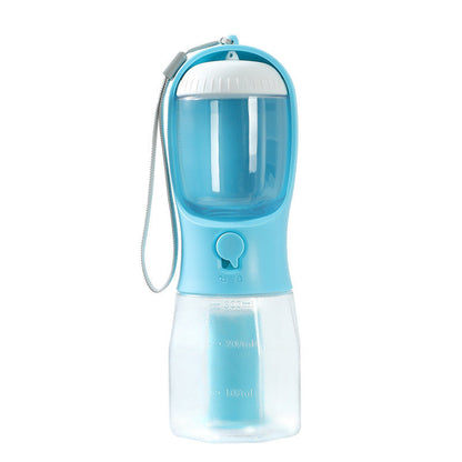 Taza de agua para perros, bebida, comida, bolsa de basura