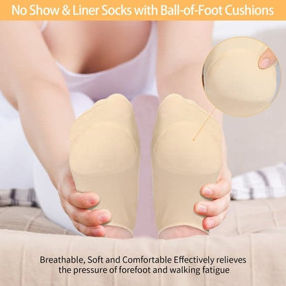 Ballenpolster im Socken-Stil für Damen 