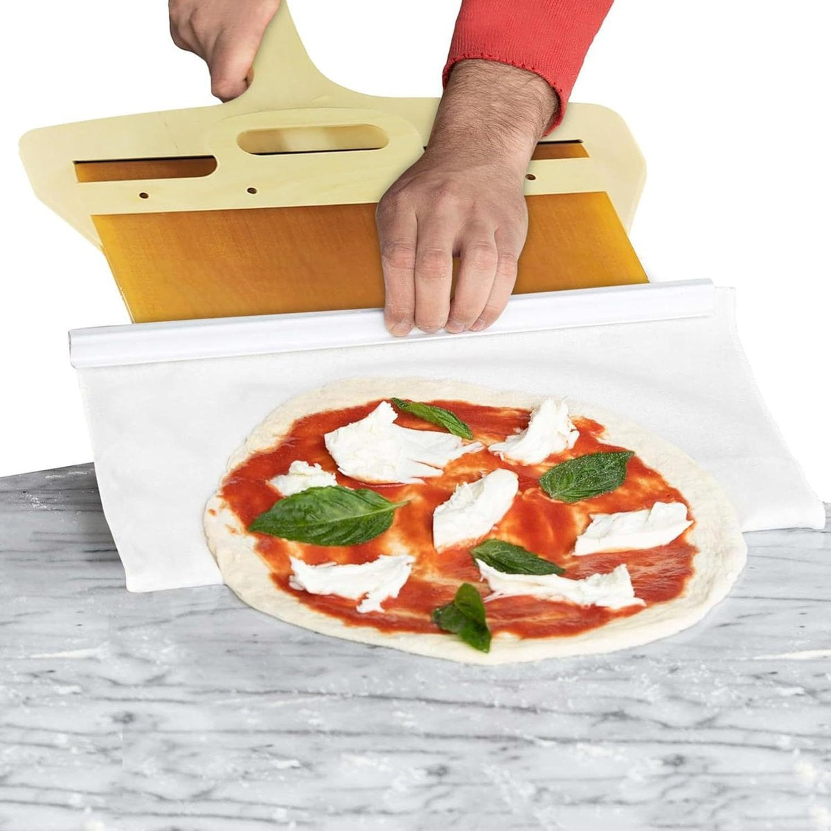 Pala de pizza deslizante 