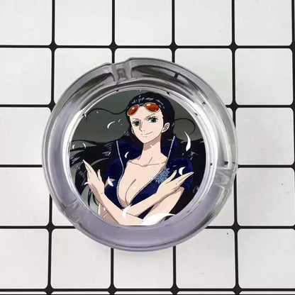 Luffy/Zoro/Sanji Glass Ashtray - Set Sail on Smoky Seas