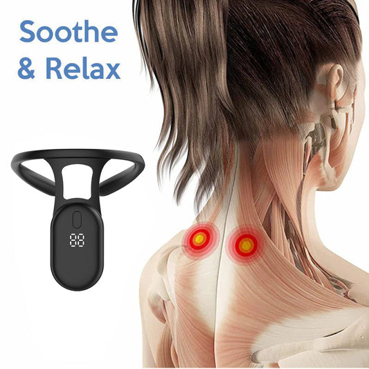 Dispositivo de relajación linfático ultrasónico portátil para el cuello 
