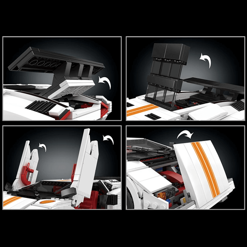 Der italienische Stier der 80er, 1348 Teile 