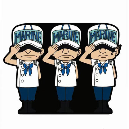 Luffy/Boa·Hancock/Kuma/Buggy Cute Characters Fridge Sticker Blind box - Every unknown box is a surprise to add some pirate style to your fridge