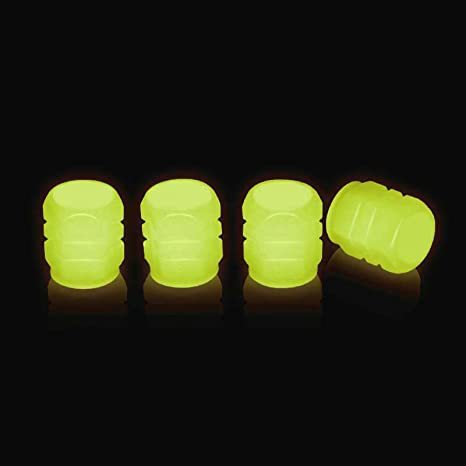 Tapa de válvula luminosa para automóviles y bicicletas Cubierta de núcleo luminoso para válvula de neumático de vacío