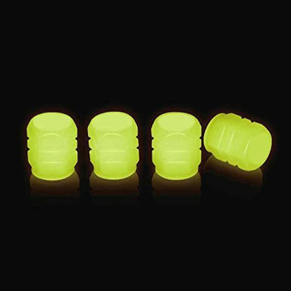 Tapa de válvula luminosa para automóviles y bicicletas Cubierta de núcleo luminoso para válvula de neumático de vacío