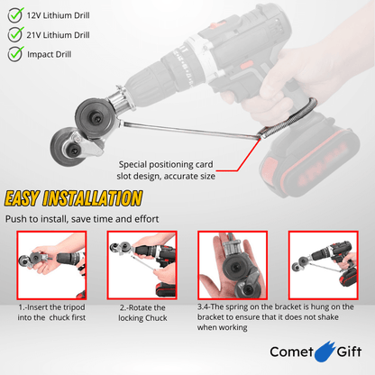 🔥50 % RABATT🔥 DrillCutPro™ - Metallschneidadapter für Bohrer 