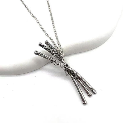 Luffy/Zoro/Ace Cool metal necklace - Wear it as if you have mystical powers