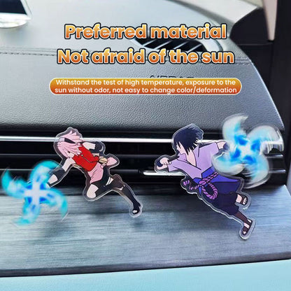Sasuke/Kakashi/Sakura Character Modeling Car air conditioning decoration - Rotating Rasengan Design