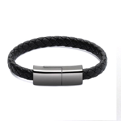 Cable de carga USB para pulsera para iPhone, USB-C y Micro