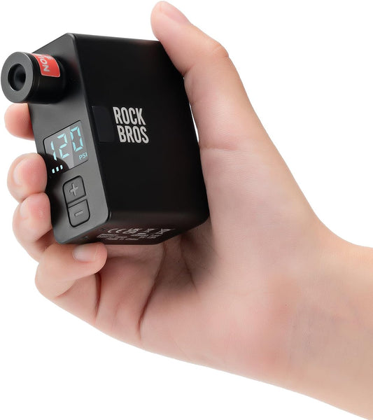 ROCKBROS AS1 Pro Mini-Elektroluftpumpe 120 PSI Erweiterte Akkulaufzeit 