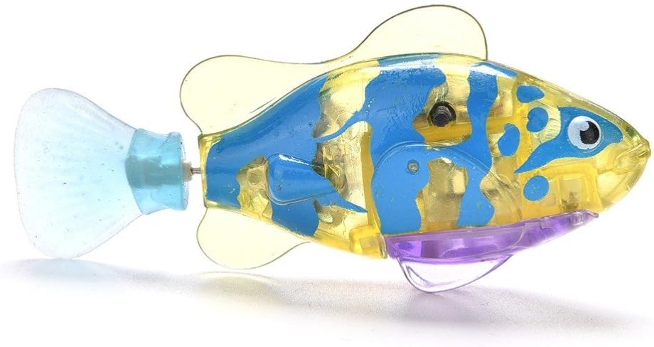5 Stück schwimmende Roboterfische mit LED-Licht