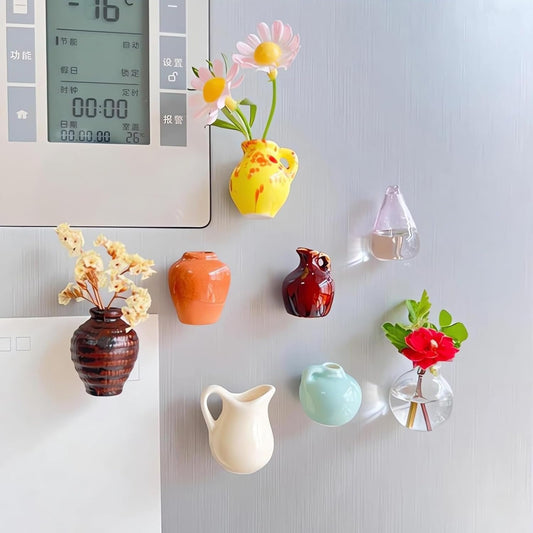 8Pcs Vase Shaped Magnets